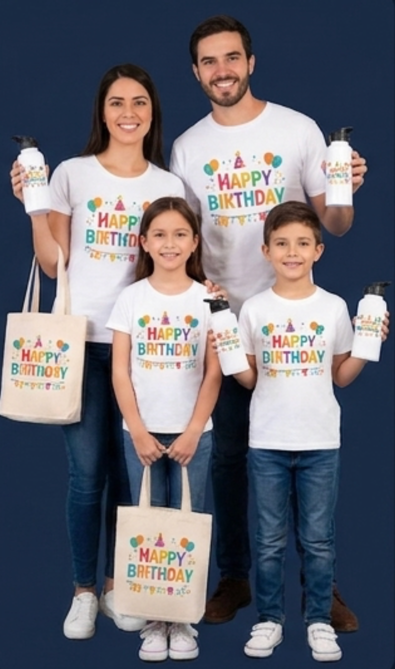 Pack 4 — Bolsa Ecológica + Polera + Botella de Agua